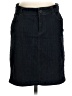 Ann Taylor Solid Black Denim Skirt Size 4 - photo 1