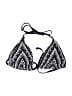 Mossimo Chevron-herringbone Black Swimsuit Top Size XL D/DD - photo 1