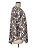Nue Options Paisley Silver 3/4 Sleeve Blouse Size L - photo 4