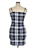 Shein Plaid Gray Casual Dress Size 0X - photo 2