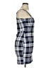 Shein Plaid Gray Casual Dress Size 0X - photo 4