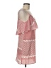Peppermint 100% Polyester Checkered-gingham Pink Casual Dress Size M - photo 4