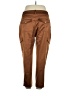 Chico's 100% Polyester Brown Cargo Pants Size L - photo 2