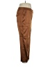 Chico's 100% Polyester Brown Cargo Pants Size L - photo 4
