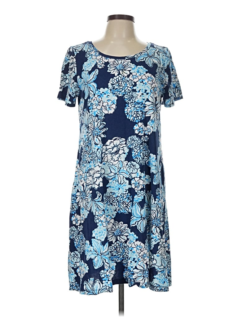 Pre-owned Lilly Pulitzer Casual Dress In Blue