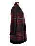 Cyrus Plaid Red Cardigan Size M - photo 4
