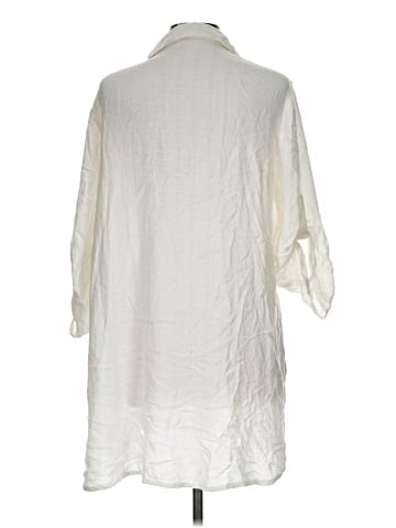 Raviya 3/4 Sleeve Button-Down Shirt (view 2)