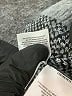 Anne Klein Animal Print Gray Pullover Sweater Size L - photo 8