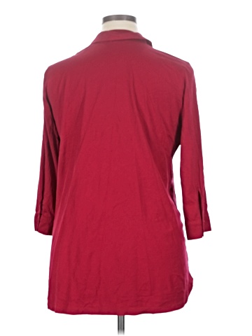 Eileen Fisher 3/4 Sleeve Button-Down Shirt (view 2)
