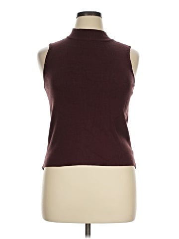 Marled Sleeveless Top (view 1)