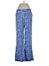 Roxy 100% Viscose Paisley Blue Casual Pants Size S - photo 1