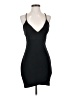 Mind Code Solid Black Cocktail Dress Size S (estimated) - photo 1