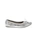 Hush Puppies Metallic Silver Flats Size 4 1/2 - photo 1