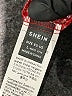 Shein 100% Polyester Print Red Casual Dress Size 8 - 10 - photo 7
