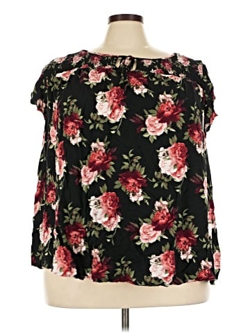 Faded Glory 3/4 Sleeve Blouse (view 1)