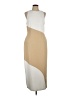 Donna Morgan Color Block Tan Cocktail Dress Size 12 - photo 1