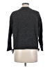 Purejill 100% Cotton Gray Turtleneck Sweater Size Med Petite - photo 2