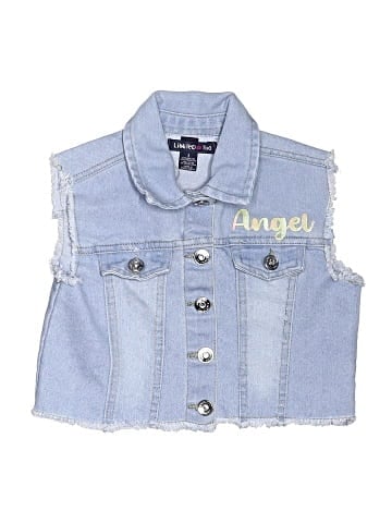Limited Too Denim Vest (view 1)