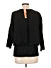 CAbi 100% Polyester Black 3/4 Sleeve Blouse Size L - photo 2