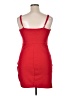By & By Solid Red Cocktail Dress Size XL - photo 2