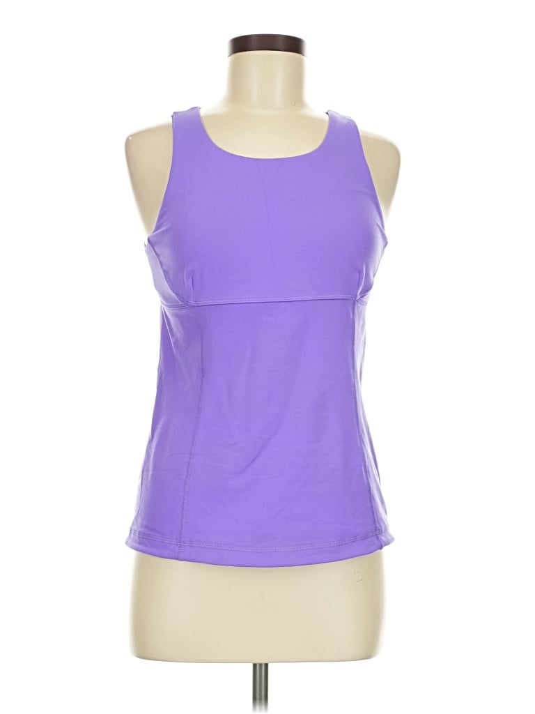 Pre-owned Lululemon Athletica Active Tank Top In Purple