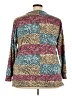 Glitzy Girlz Animal Print Teal Pullover Sweater Size 3X - photo 2