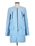 Zara 100% Viscose Blue Coat Size S - photo 1
