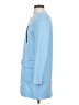 Zara 100% Viscose Blue Coat Size S - photo 5