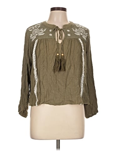 Miss Me Long Sleeve Blouse (view 1)