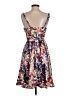 Ruby Rox 100% Polyester Floral Purple Cocktail Dress Size 5 - photo 2