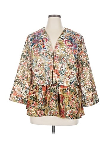 Soft Surroundings 3/4 Sleeve Blouse (view 1)