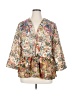 Soft Surroundings 100% Polyester Ivory 3/4 Sleeve Blouse Size 1X - photo 1