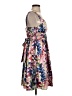 Ruby Rox 100% Polyester Floral Purple Cocktail Dress Size 5 - photo 4