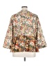 Soft Surroundings 100% Polyester Ivory 3/4 Sleeve Blouse Size 1X - photo 2