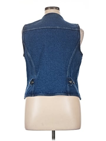 Lizwear by Liz Claiborne Denim Vest (view 2)