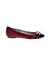C. Wonder Tweed Burgundy Flats Size 8 1/2 - photo 1