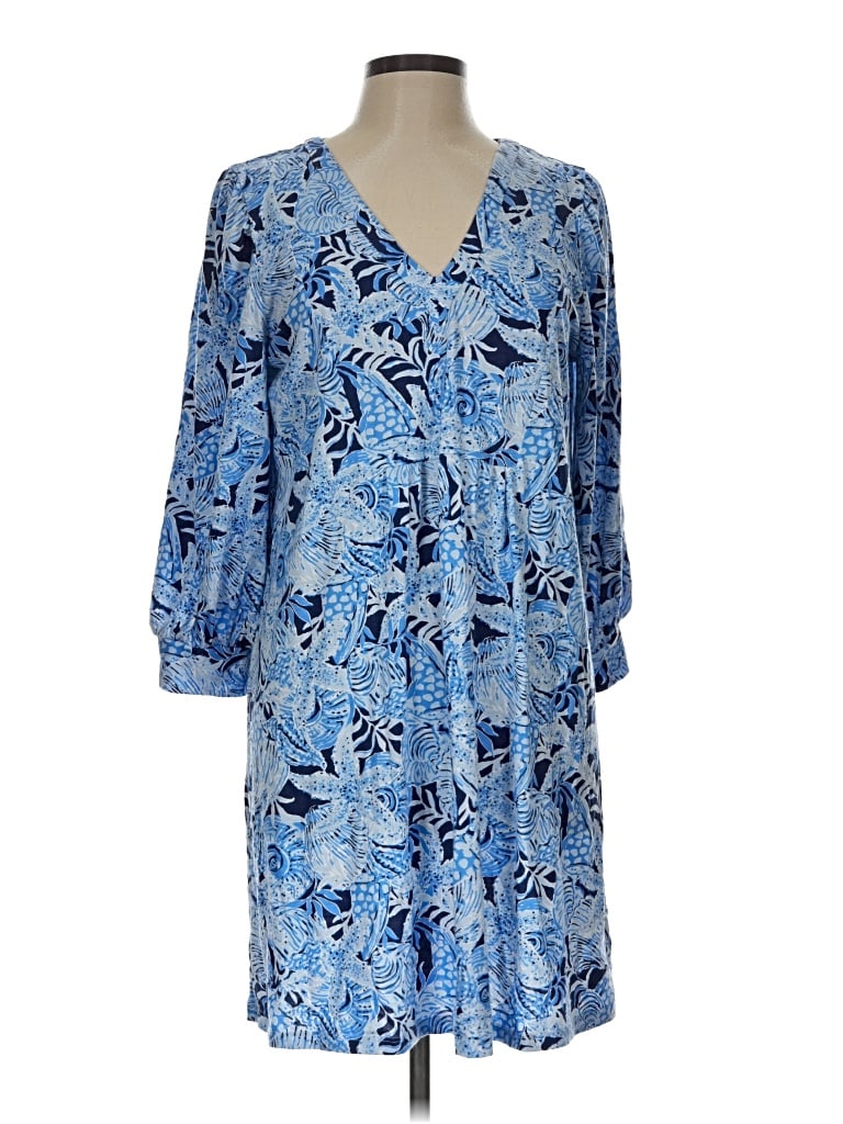 Pre-owned Lilly Pulitzer Casual Dress In Blue