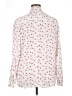 Betabrand 100% Rayon Print White Long Sleeve Blouse Size XL - photo 2