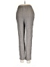 Teddi Chevron-herringbone Gray Casual Pants Size 8 - photo 2