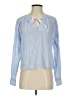 J.Crew Blue Long Sleeve Blouse Size S - photo 1