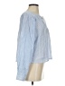 J.Crew Blue Long Sleeve Blouse Size S - photo 4