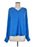 Maison d' Amelie 100% Polyester Blue Long Sleeve Blouse Size M - photo 1
