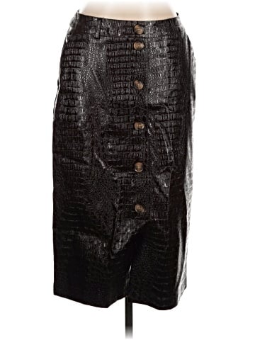 Rachel Comey Faux Leather Skirt (view 1)