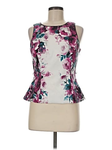 White House Black Market Sleeveless Blouse (view 1)