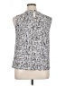 Jones New York Silver Sleeveless Blouse Size XL - photo 2