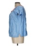 Talbots Blue Short Sleeve Blouse Size L - photo 5