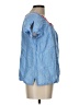 Talbots Blue Short Sleeve Blouse Size L - photo 4