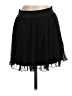 Say What? 100% Polyester Solid Black Formal Skirt Size S - photo 1