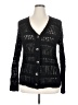 Mudd 100% Acrylic Black Cardigan Size XL - photo 1