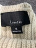 Lumiere Solid Tan Turtleneck Sweater Size M - photo 7